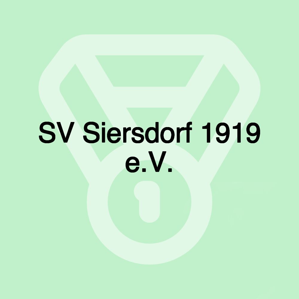 SV Siersdorf 1919 e.V.