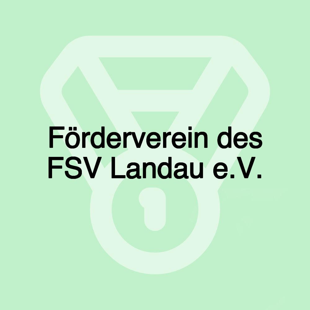 Förderverein des FSV Landau e.V.