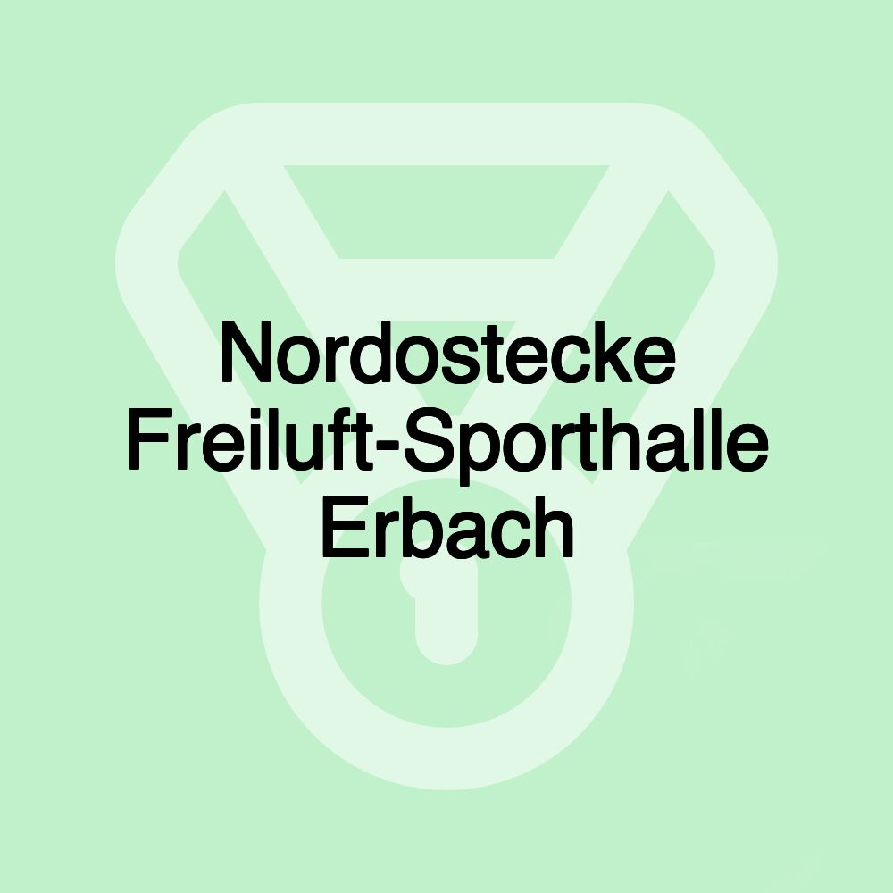 Nordostecke Freiluft-Sporthalle Erbach