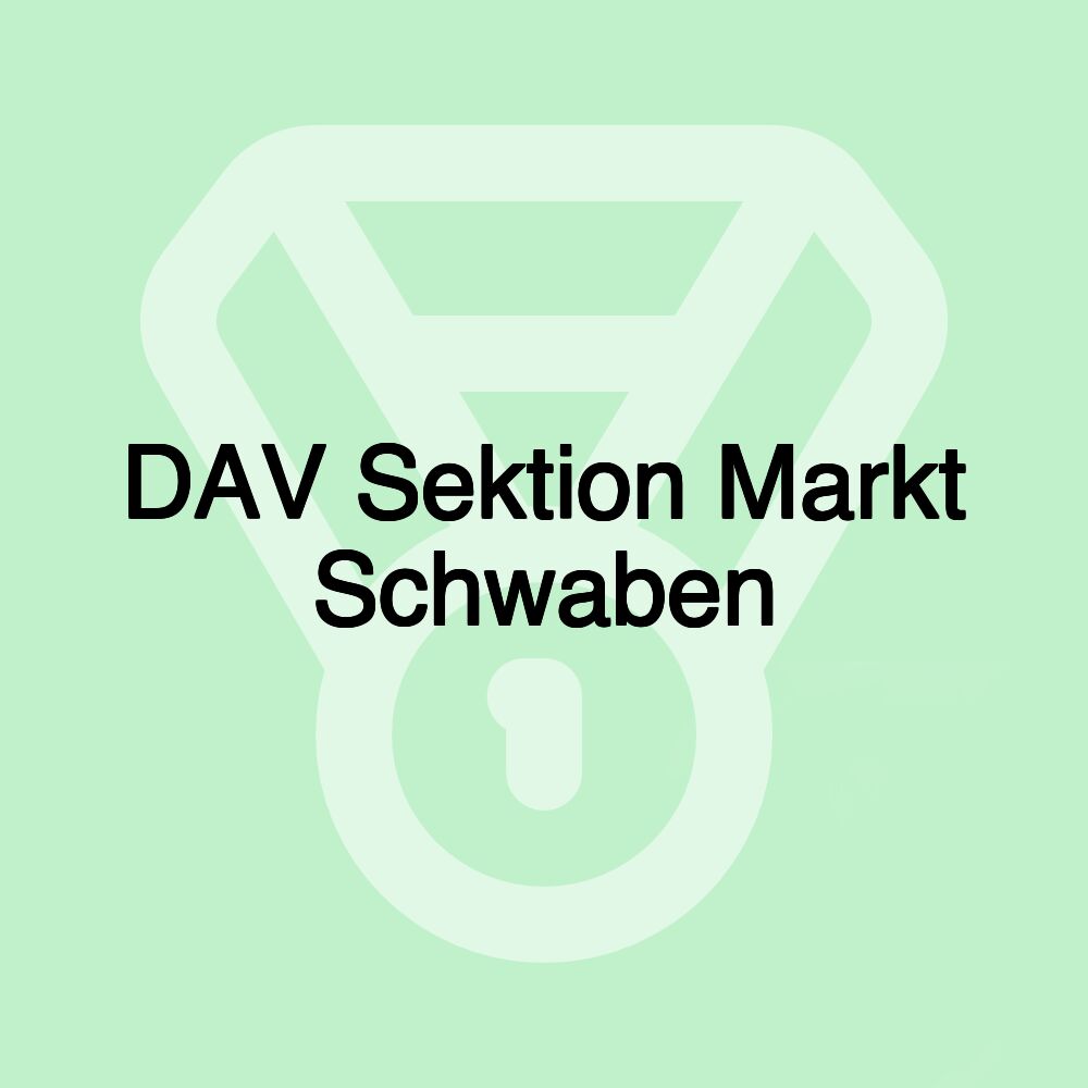 DAV Sektion Markt Schwaben