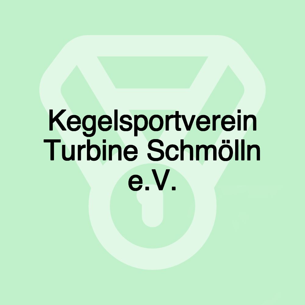 Kegelsportverein Turbine Schmölln e.V.