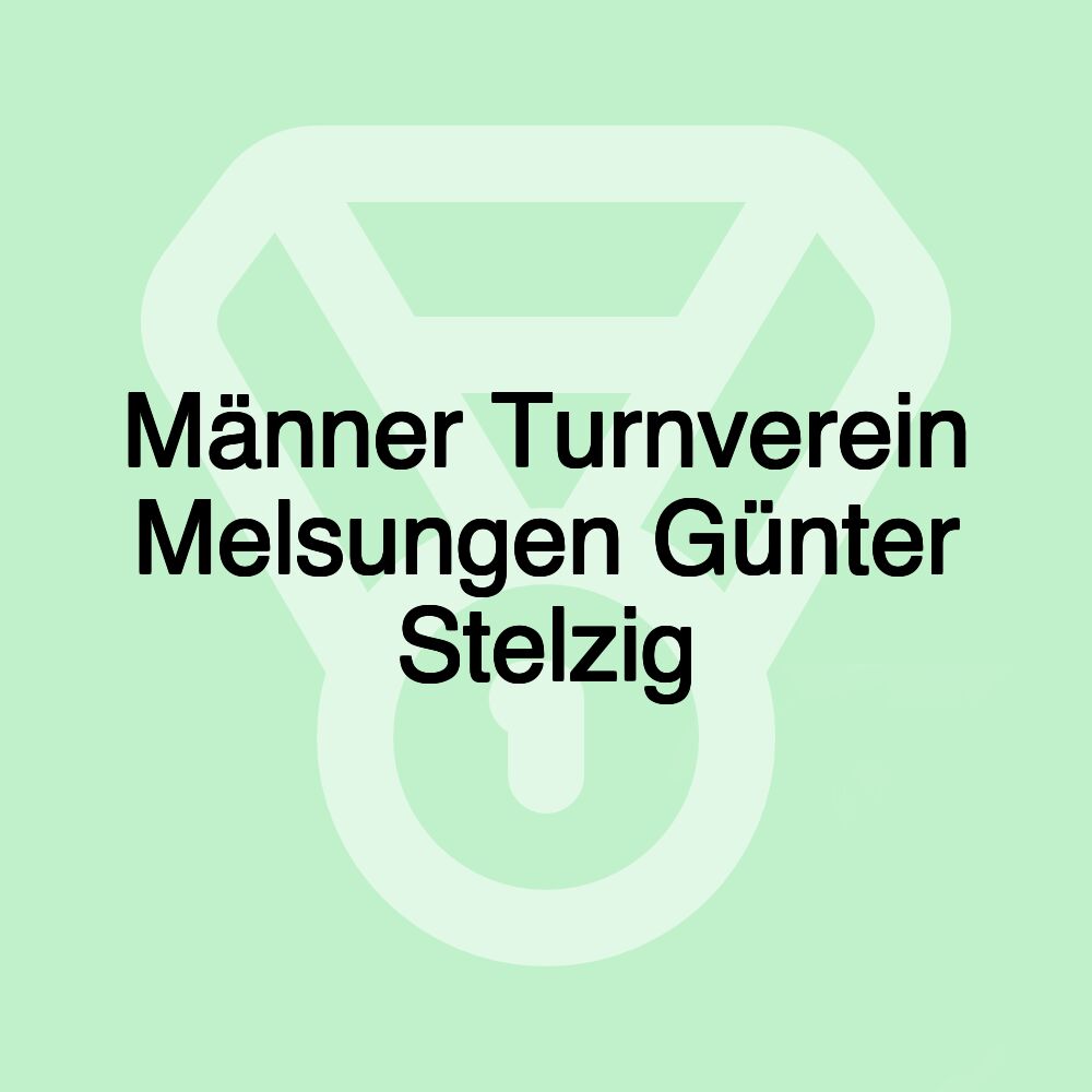 Männer Turnverein Melsungen Günter Stelzig