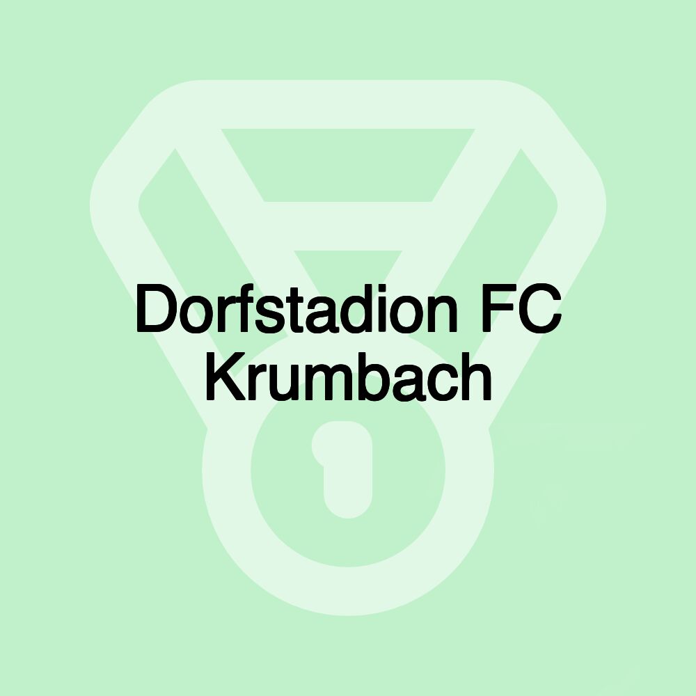 Dorfstadion FC Krumbach