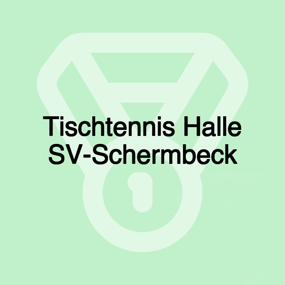 Tischtennis Halle SV-Schermbeck