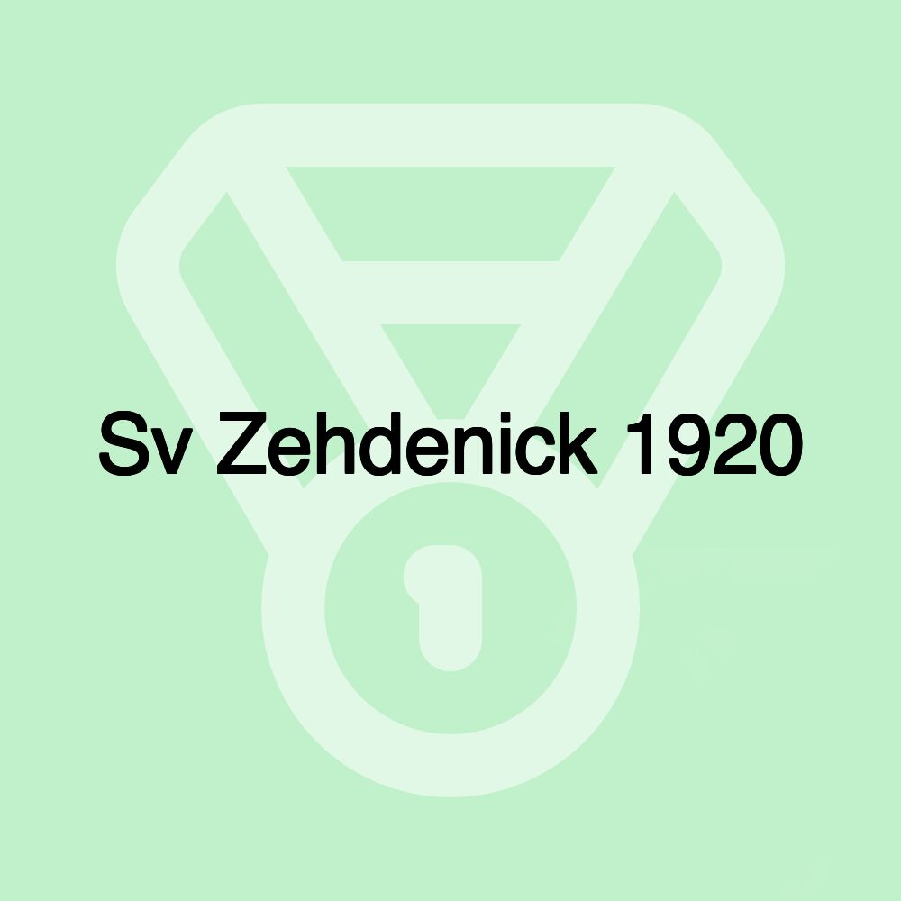 Sv Zehdenick 1920