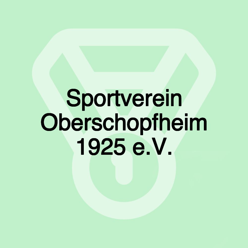 Sportverein Oberschopfheim 1925 e.V.