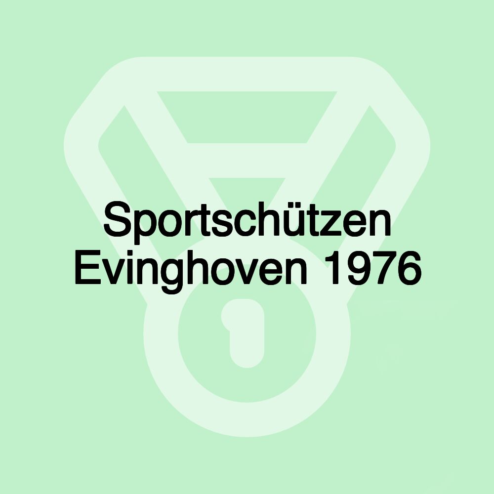 Sportschützen Evinghoven 1976