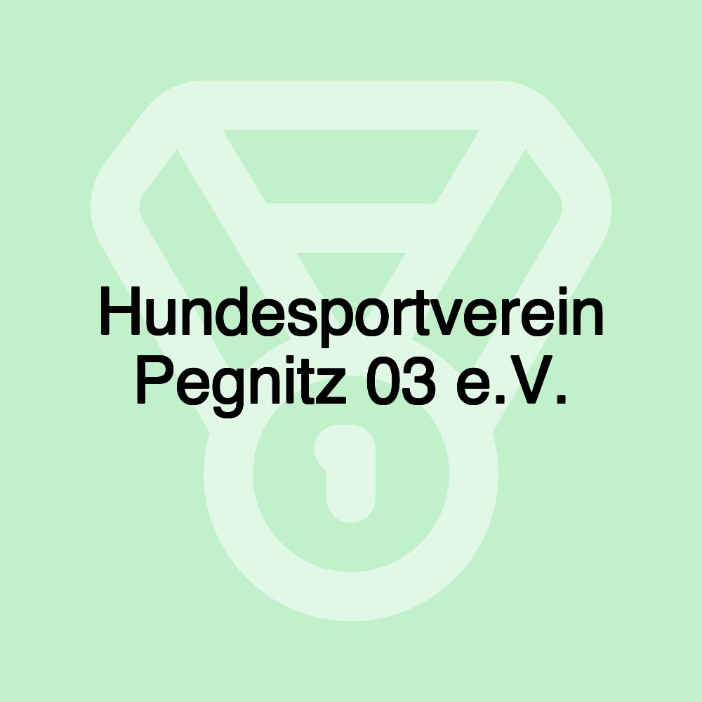 Hundesportverein Pegnitz 03 e.V.