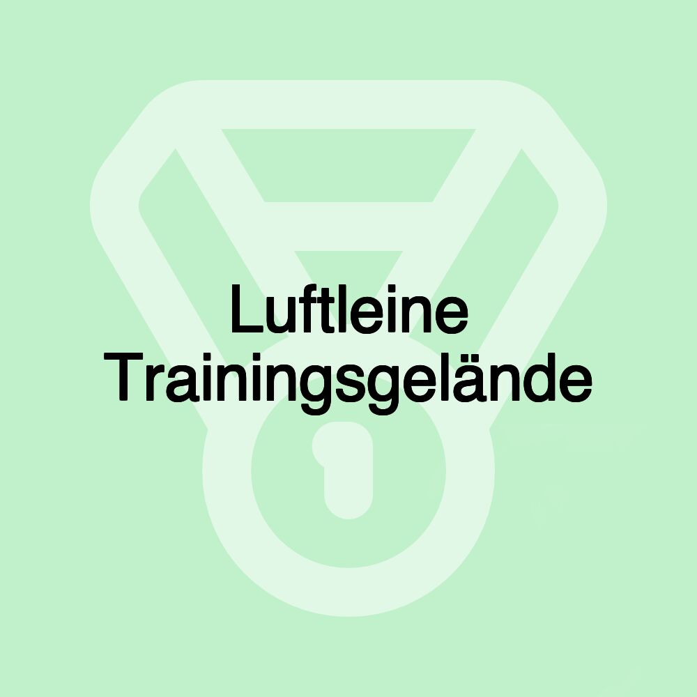 Luftleine Trainingsgelände