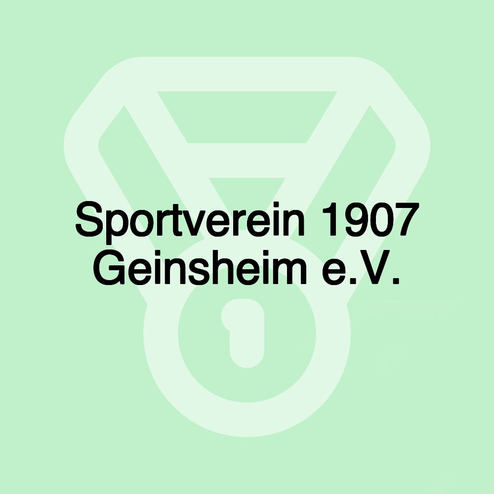 Sportverein 1907 Geinsheim e.V.