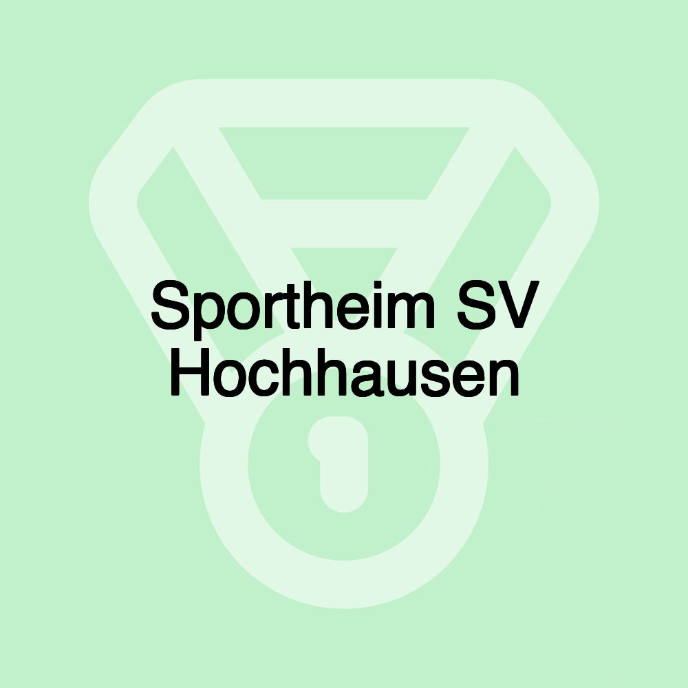 Sportheim SV Hochhausen