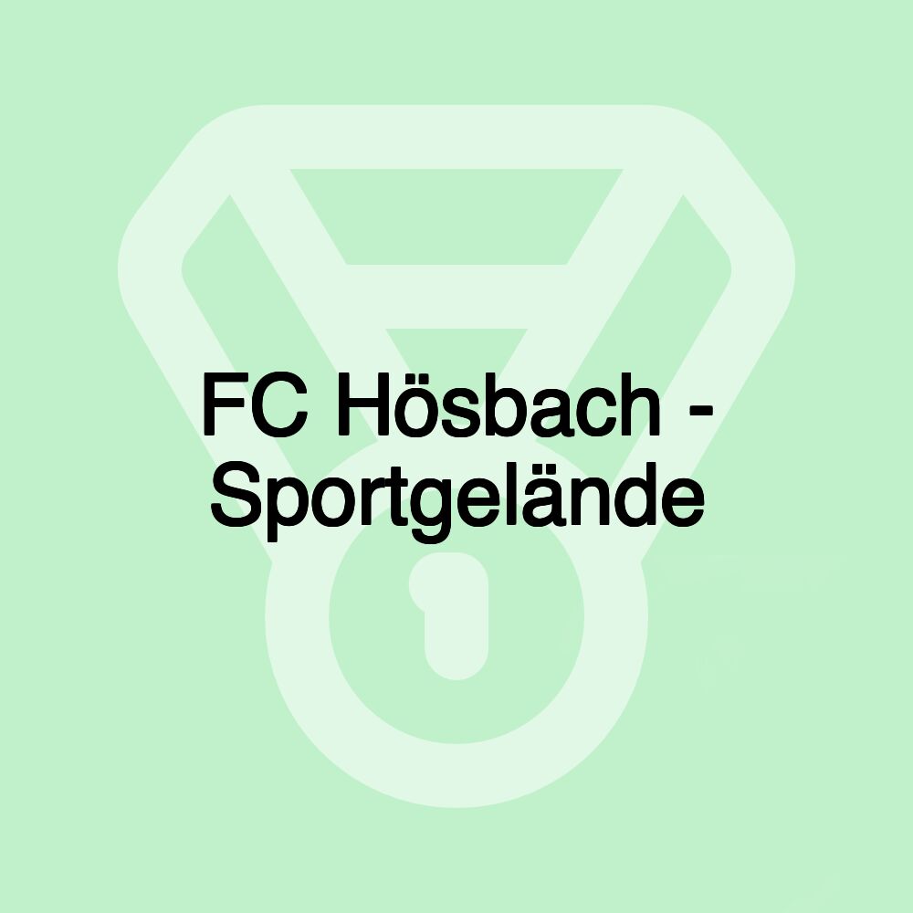 FC Hösbach - Sportgelände