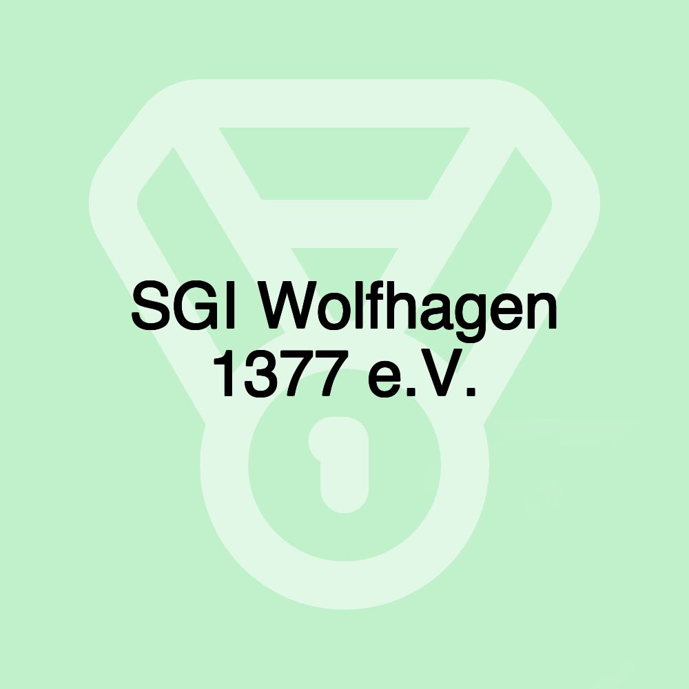 SGI Wolfhagen 1377 e.V.