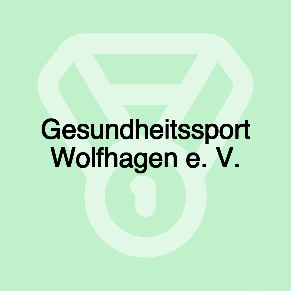 Gesundheitssport Wolfhagen e. V.