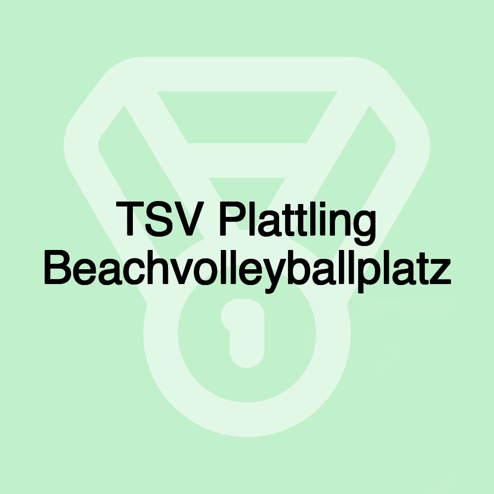 TSV Plattling Beachvolleyballplatz