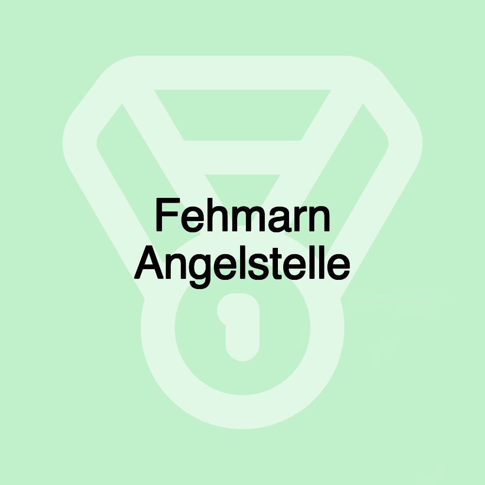 Fehmarn Angelstelle