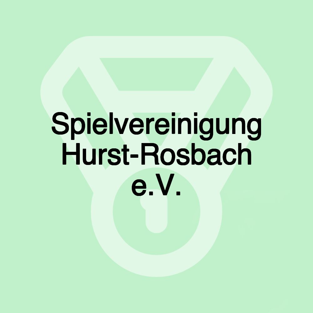 Spielvereinigung Hurst-Rosbach e.V.