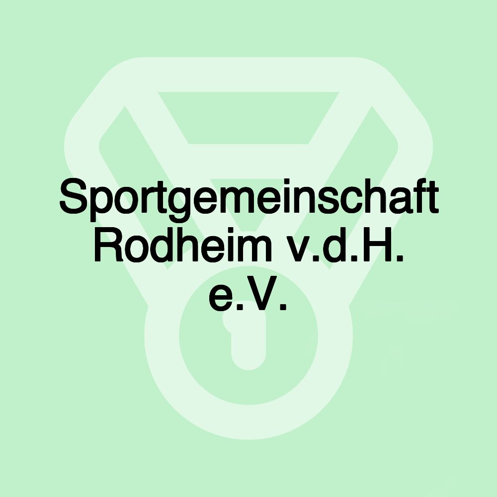 Sportgemeinschaft Rodheim v.d.H. e.V.