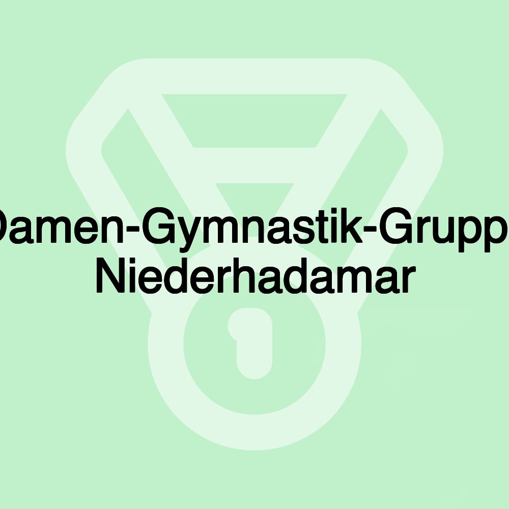 Damen-Gymnastik-Gruppe Niederhadamar