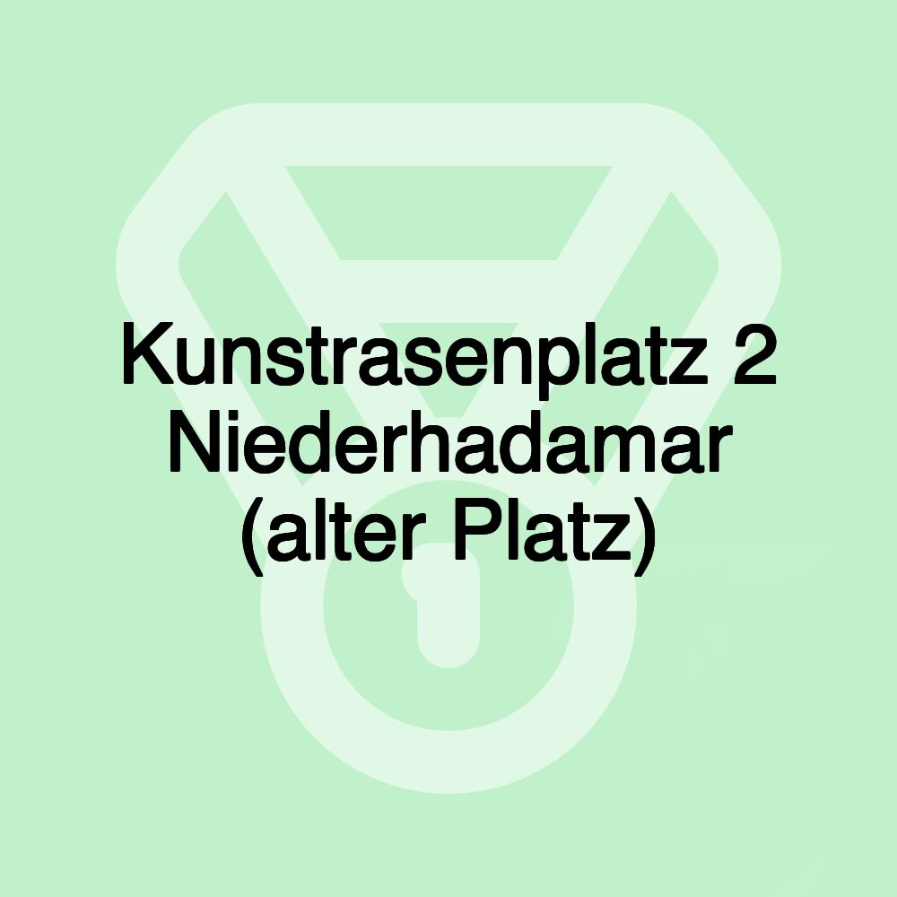 Kunstrasenplatz 2 Niederhadamar (alter Platz)