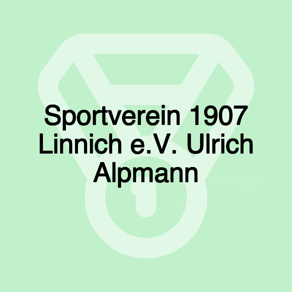 Sportverein 1907 Linnich e.V. Ulrich Alpmann