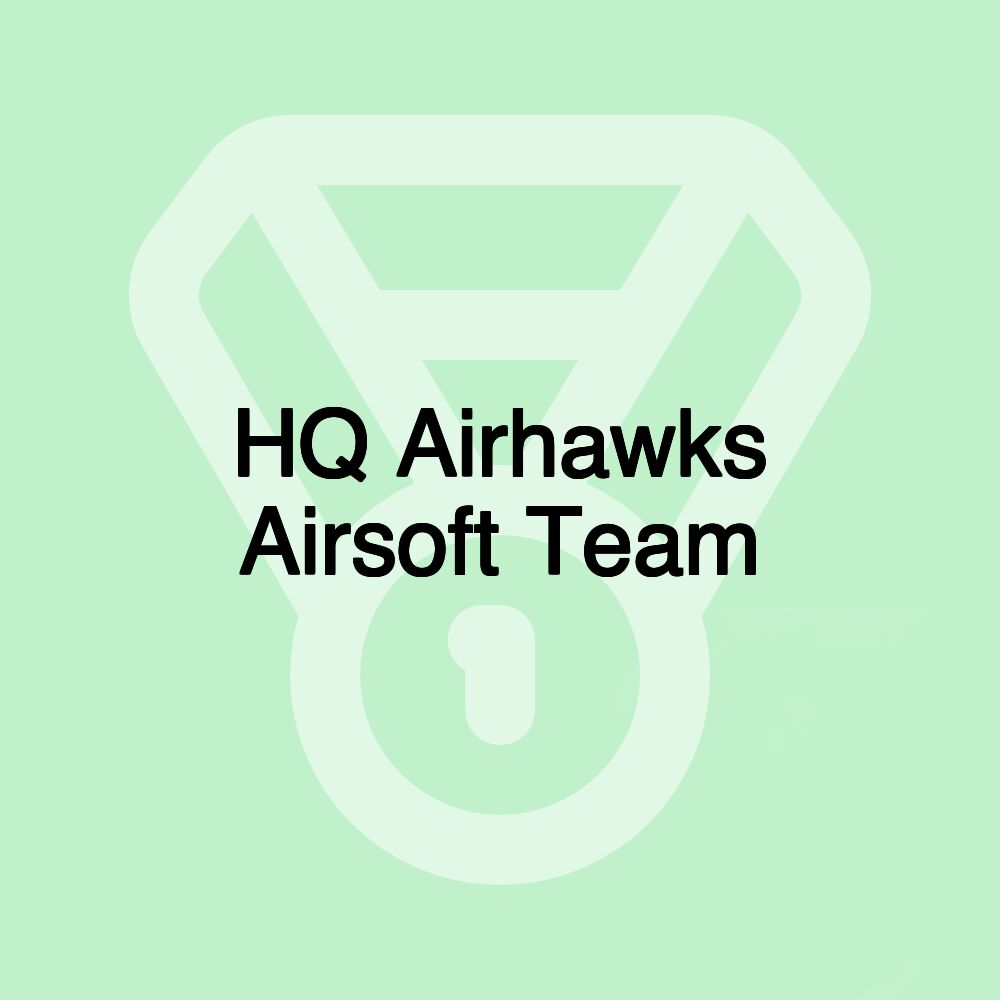 HQ Airhawks Airsoft Team