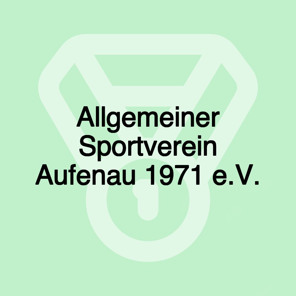 Allgemeiner Sportverein Aufenau 1971 e.V.