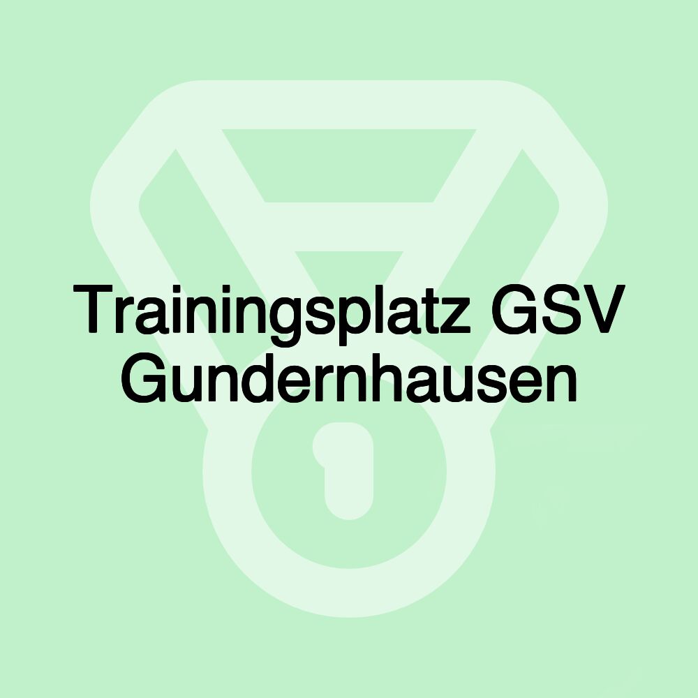 Trainingsplatz GSV Gundernhausen