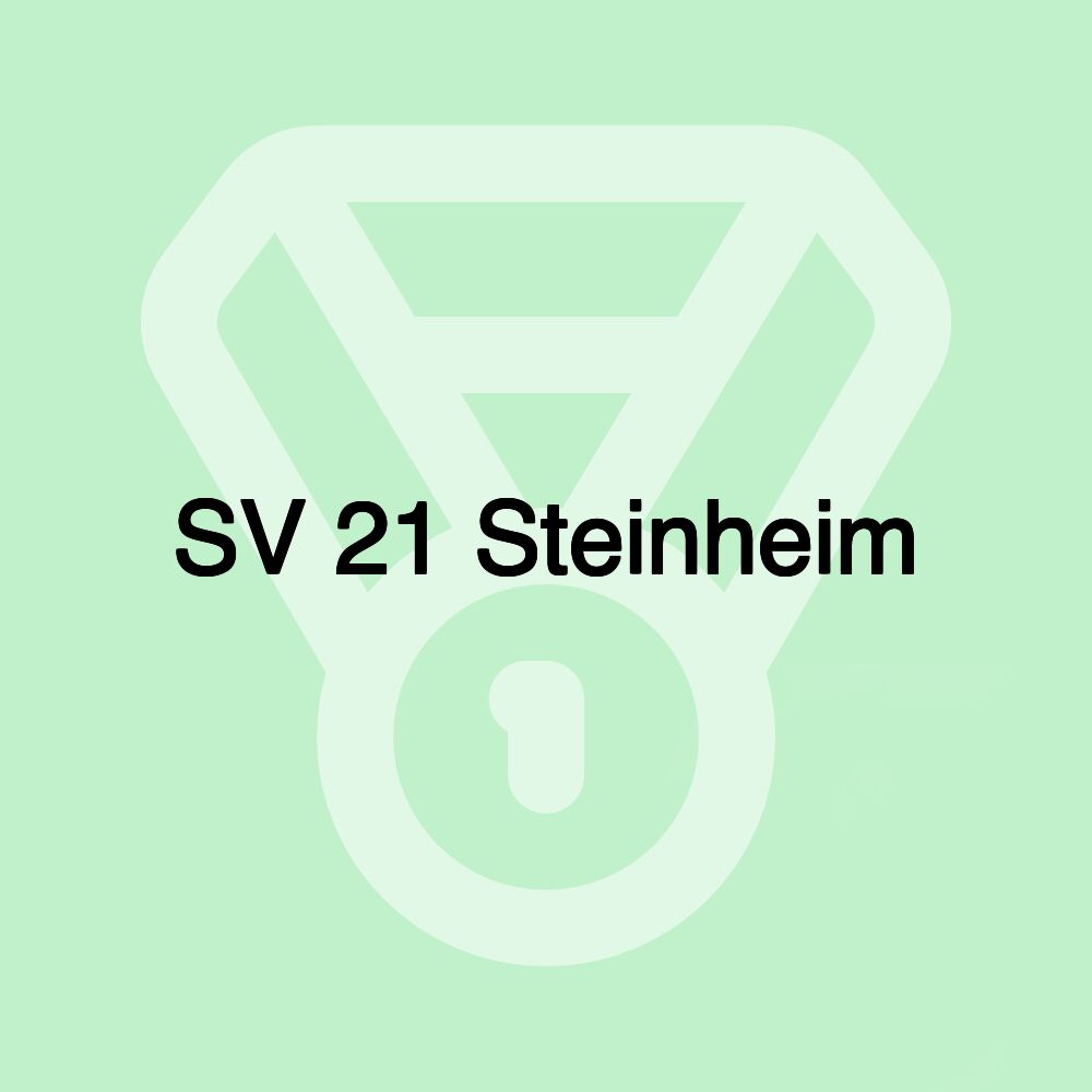 SV 21 Steinheim