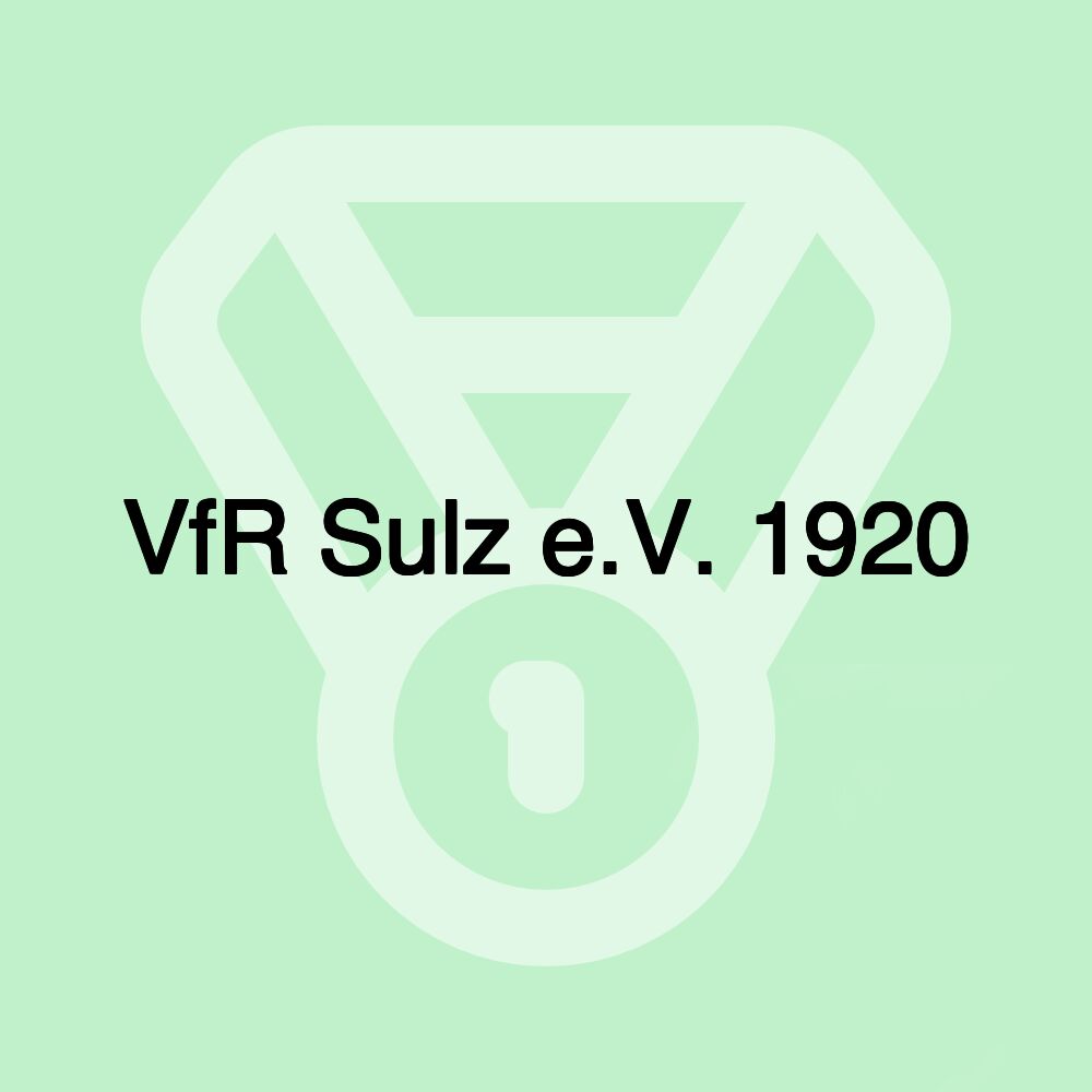 VfR Sulz e.V. 1920