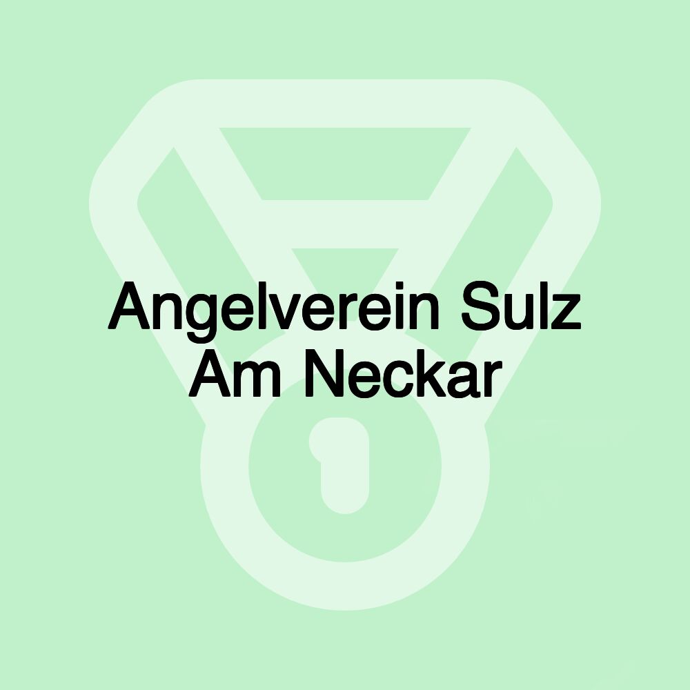 Angelverein Sulz Am Neckar