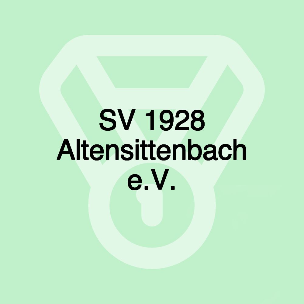 SV 1928 Altensittenbach e.V.