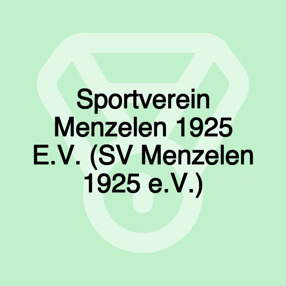 Sportverein Menzelen 1925 E.V. (SV Menzelen 1925 e.V.)