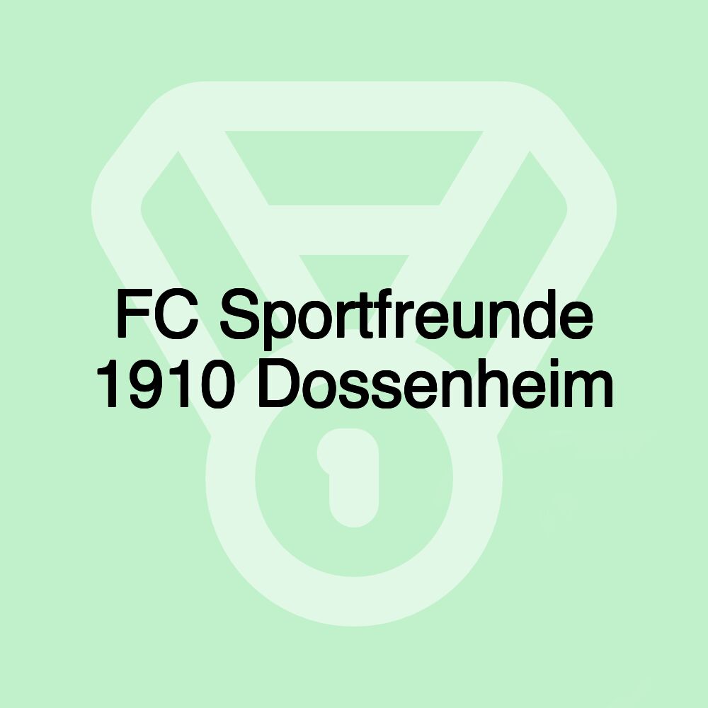 FC Sportfreunde 1910 Dossenheim