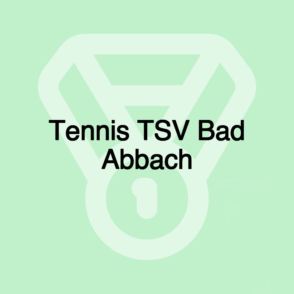 Tennis TSV Bad Abbach