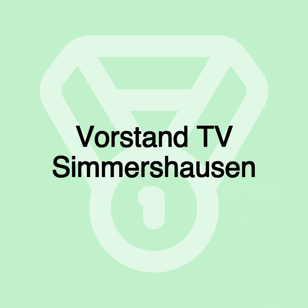 Vorstand TV Simmershausen