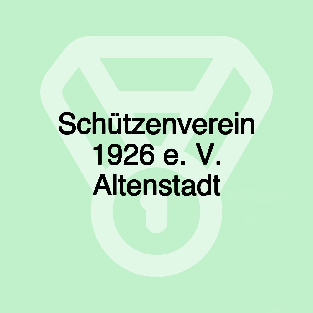 Schützenverein 1926 e. V. Altenstadt