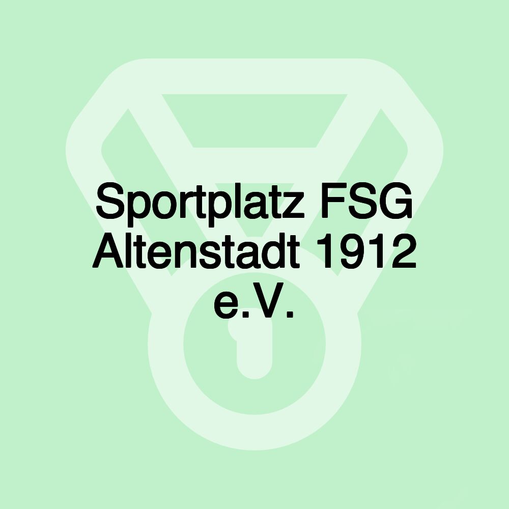 Sportplatz FSG Altenstadt 1912 e.V.