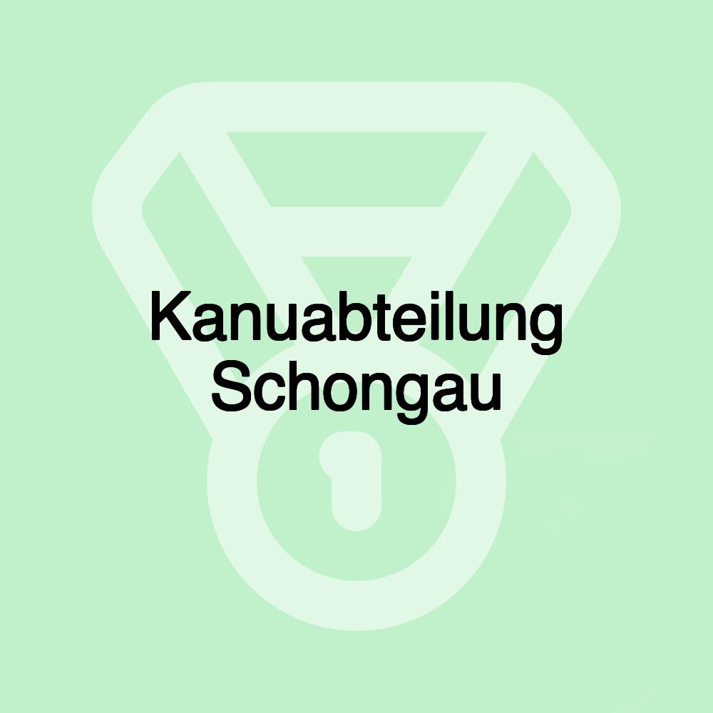 Kanuabteilung Schongau