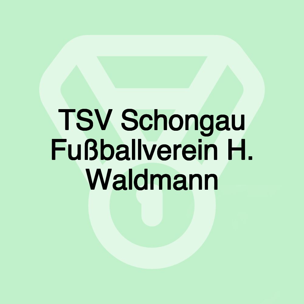 TSV Schongau Fußballverein H. Waldmann