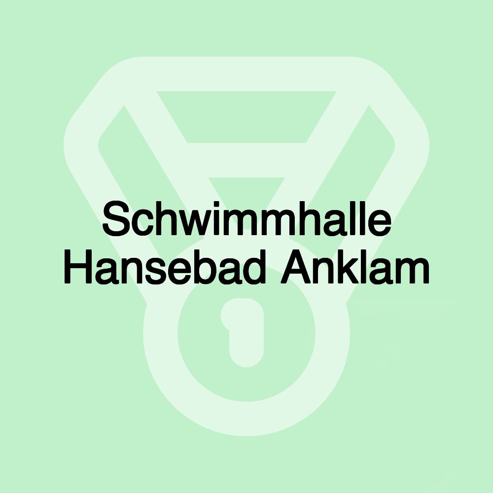 Schwimmhalle Hansebad Anklam