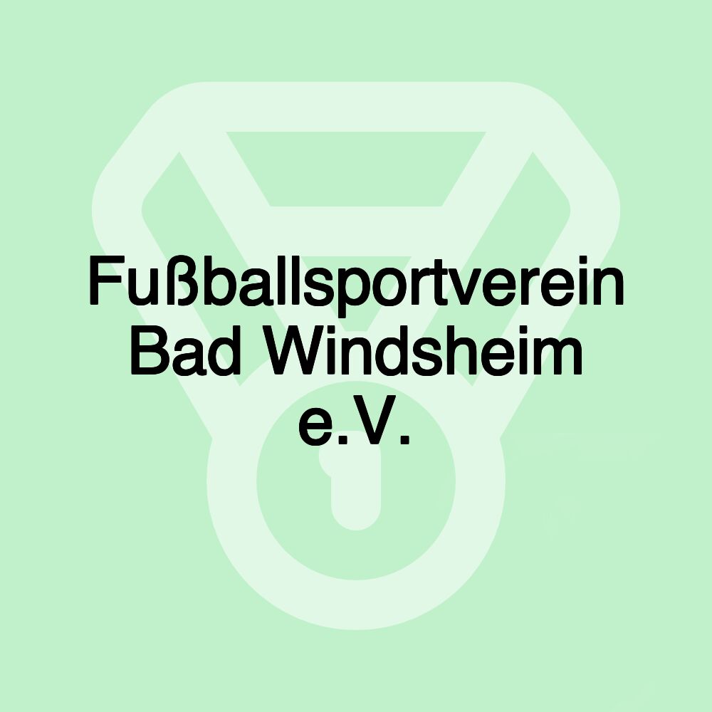 Fußballsportverein Bad Windsheim e.V.