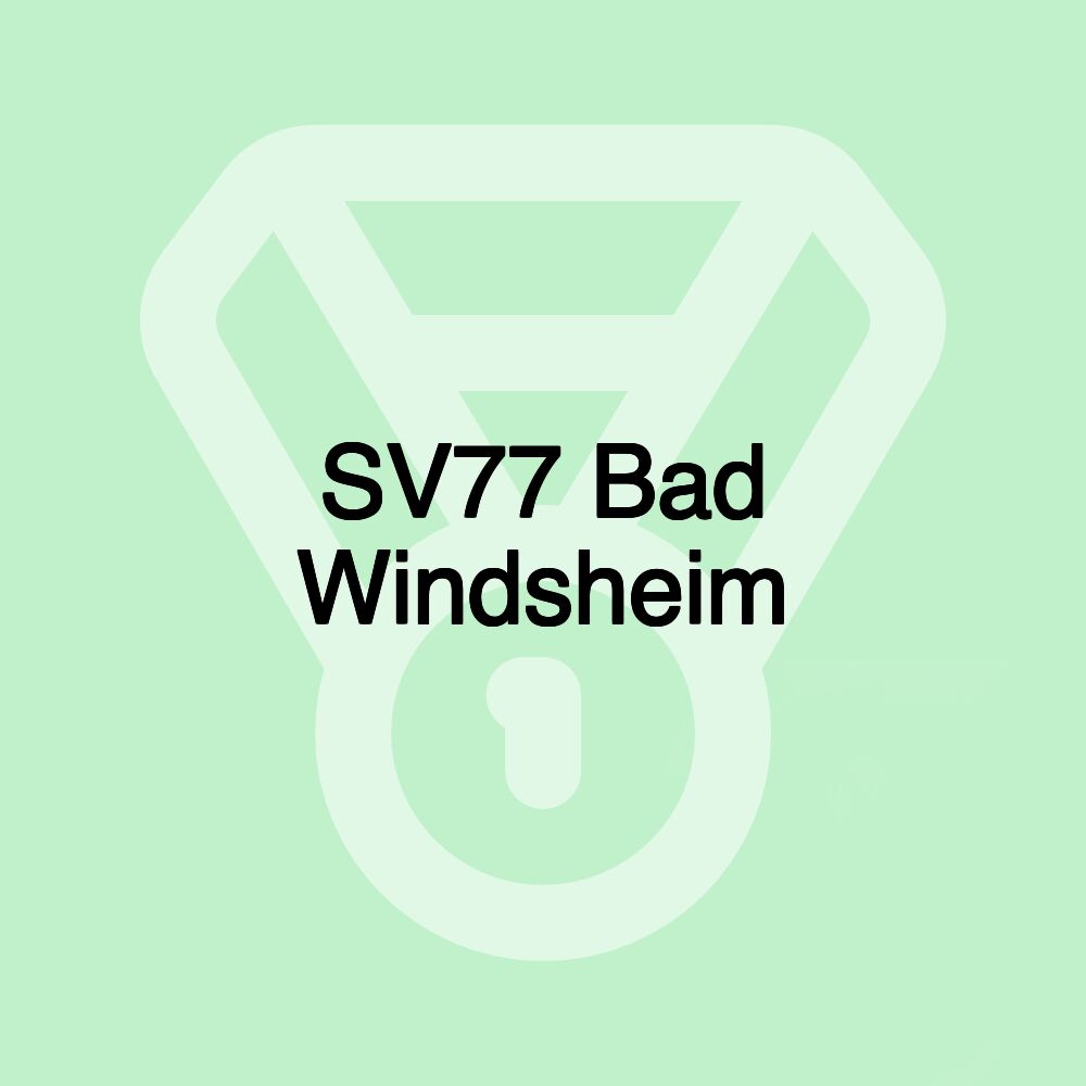 SV77 Bad Windsheim