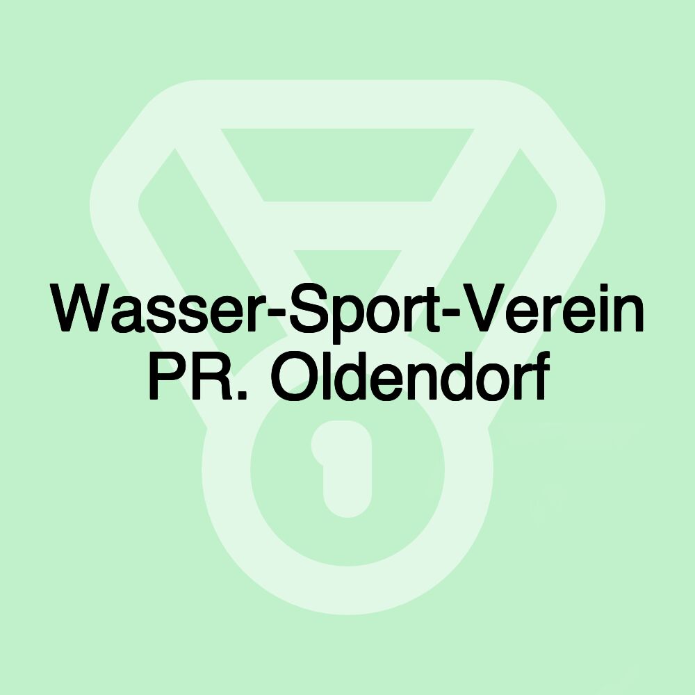 Wasser-Sport-Verein PR. Oldendorf