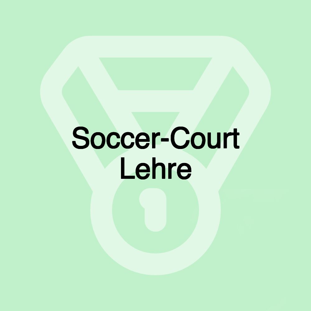 Soccer-Court Lehre