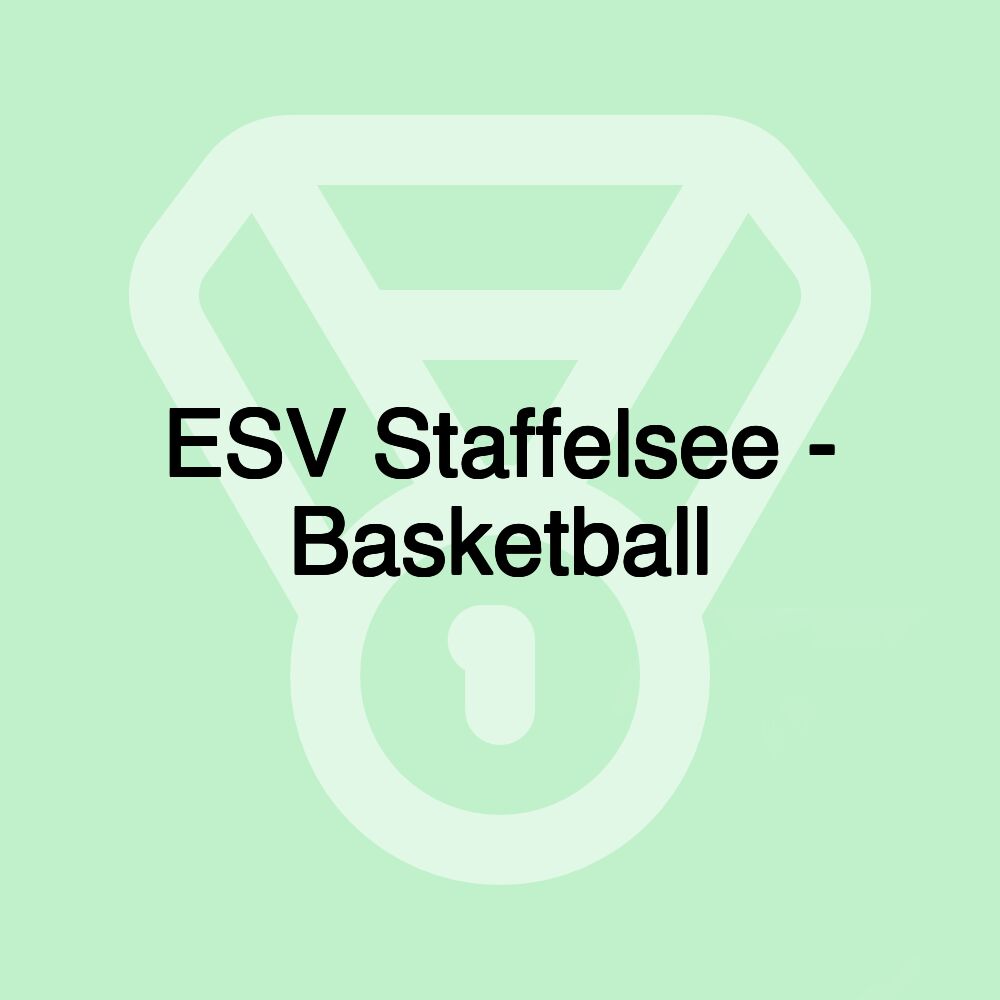 ESV Staffelsee - Basketball