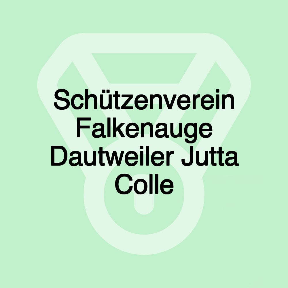 Schützenverein Falkenauge Dautweiler Jutta Colle