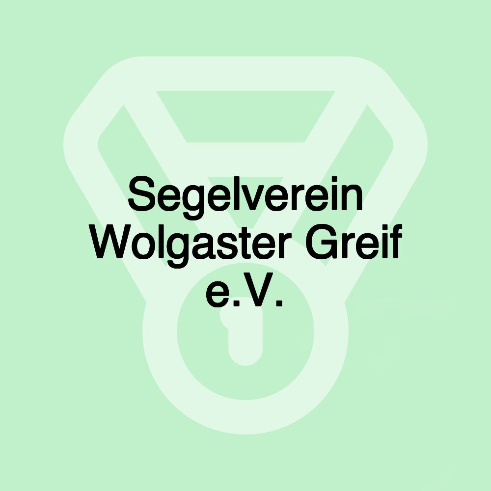 Segelverein Wolgaster Greif e.V.