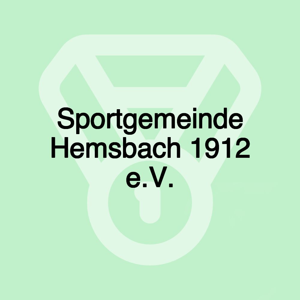 Sportgemeinde Hemsbach 1912 e.V.