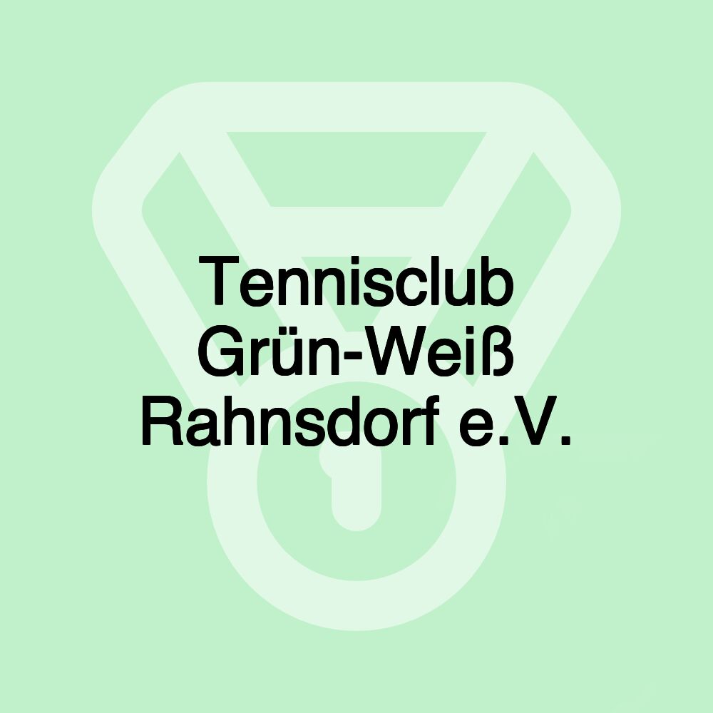 Tennisclub Grün-Weiß Rahnsdorf e.V.